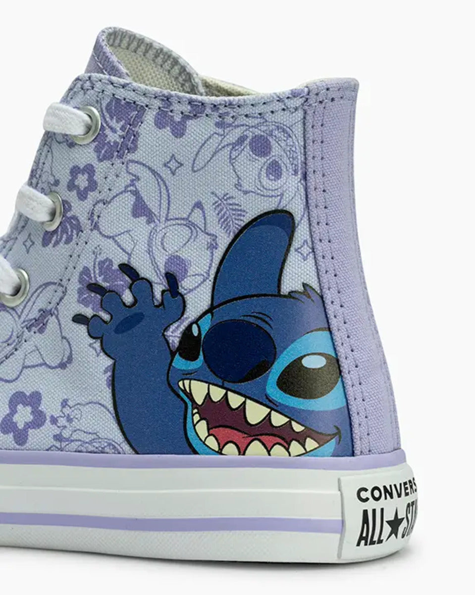 Tênis Converse Chuck Taylor All Star Stitch Lilás Infantil