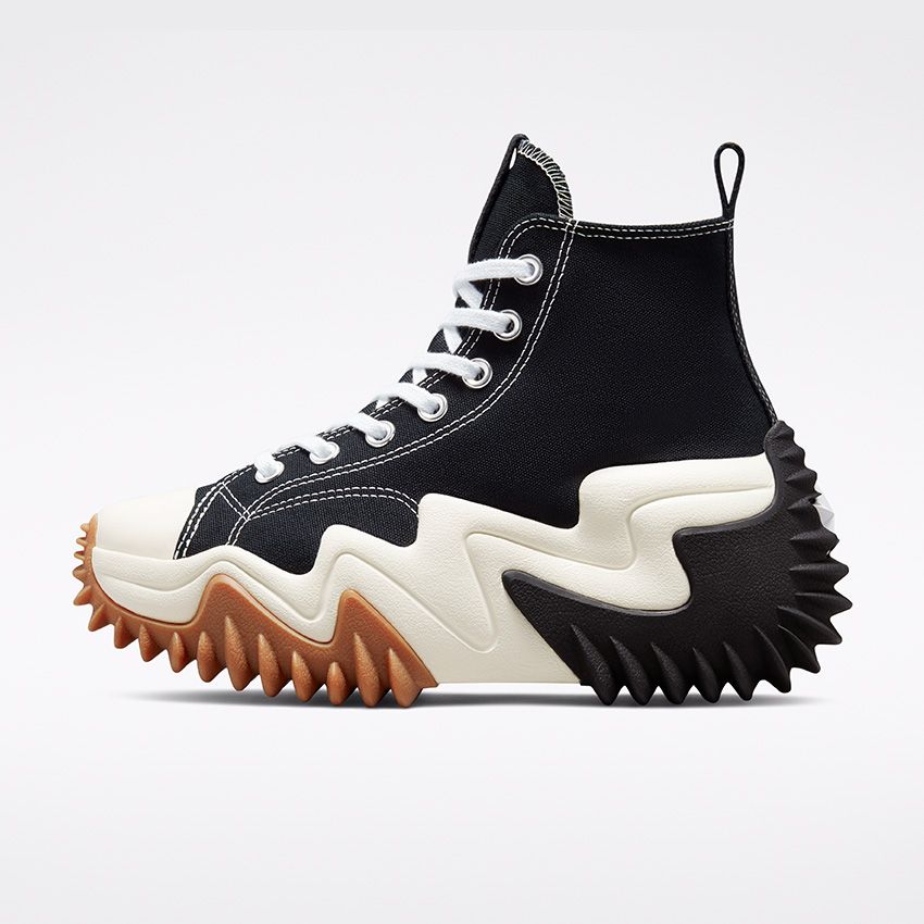 Tênis Converse Run Star Motion Black White