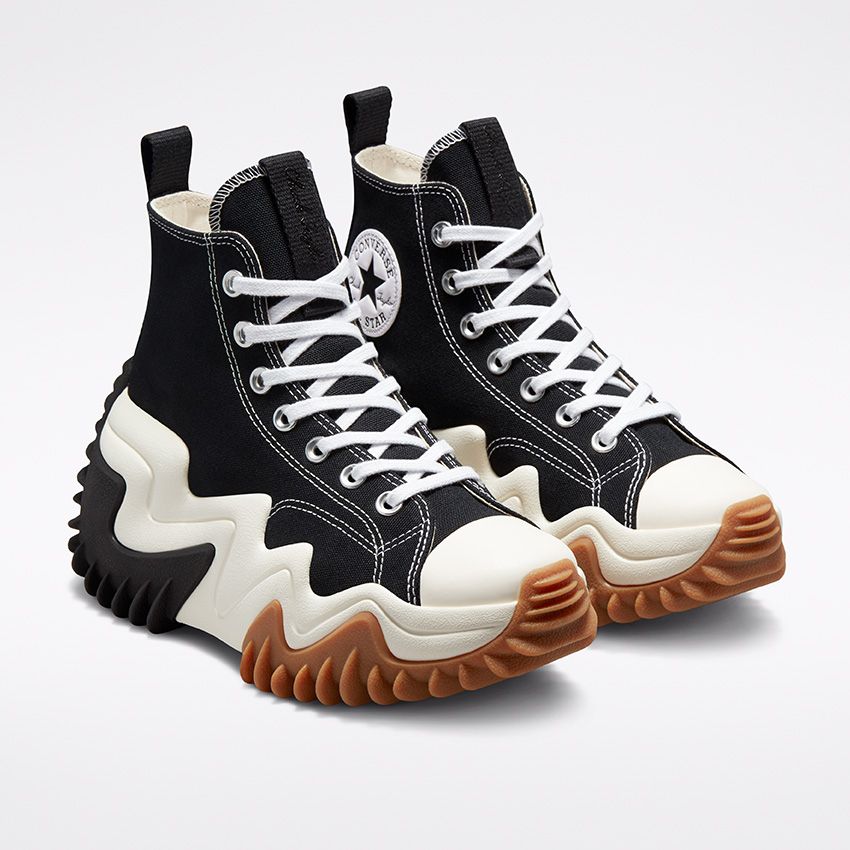 Tênis Converse Run Star Motion Black White