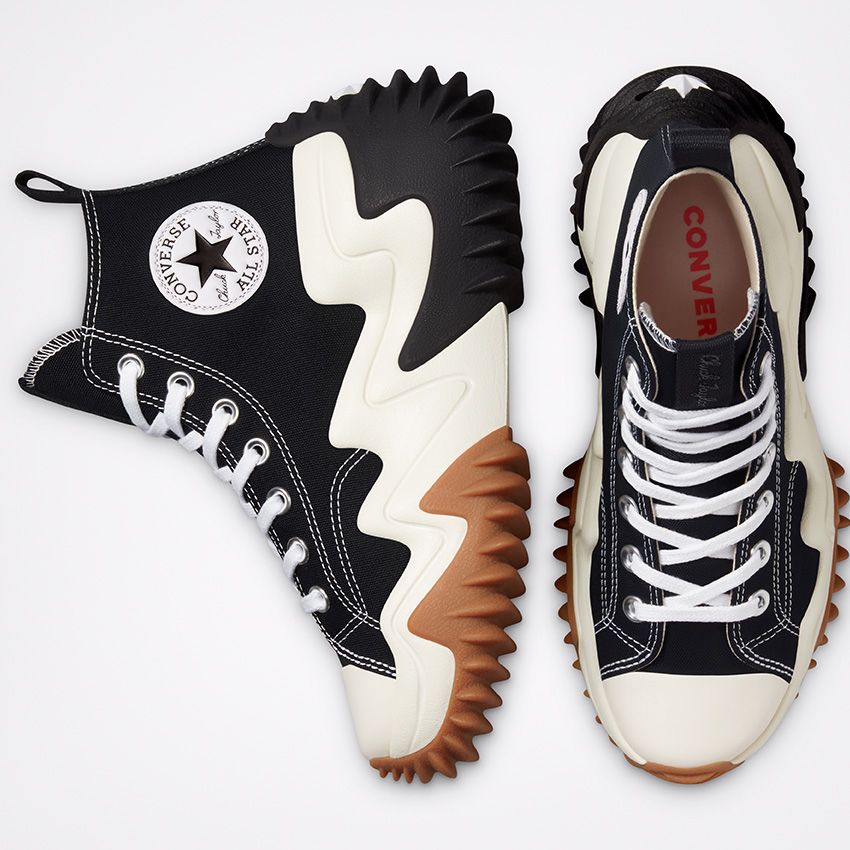 Tênis Converse Run Star Motion Black White