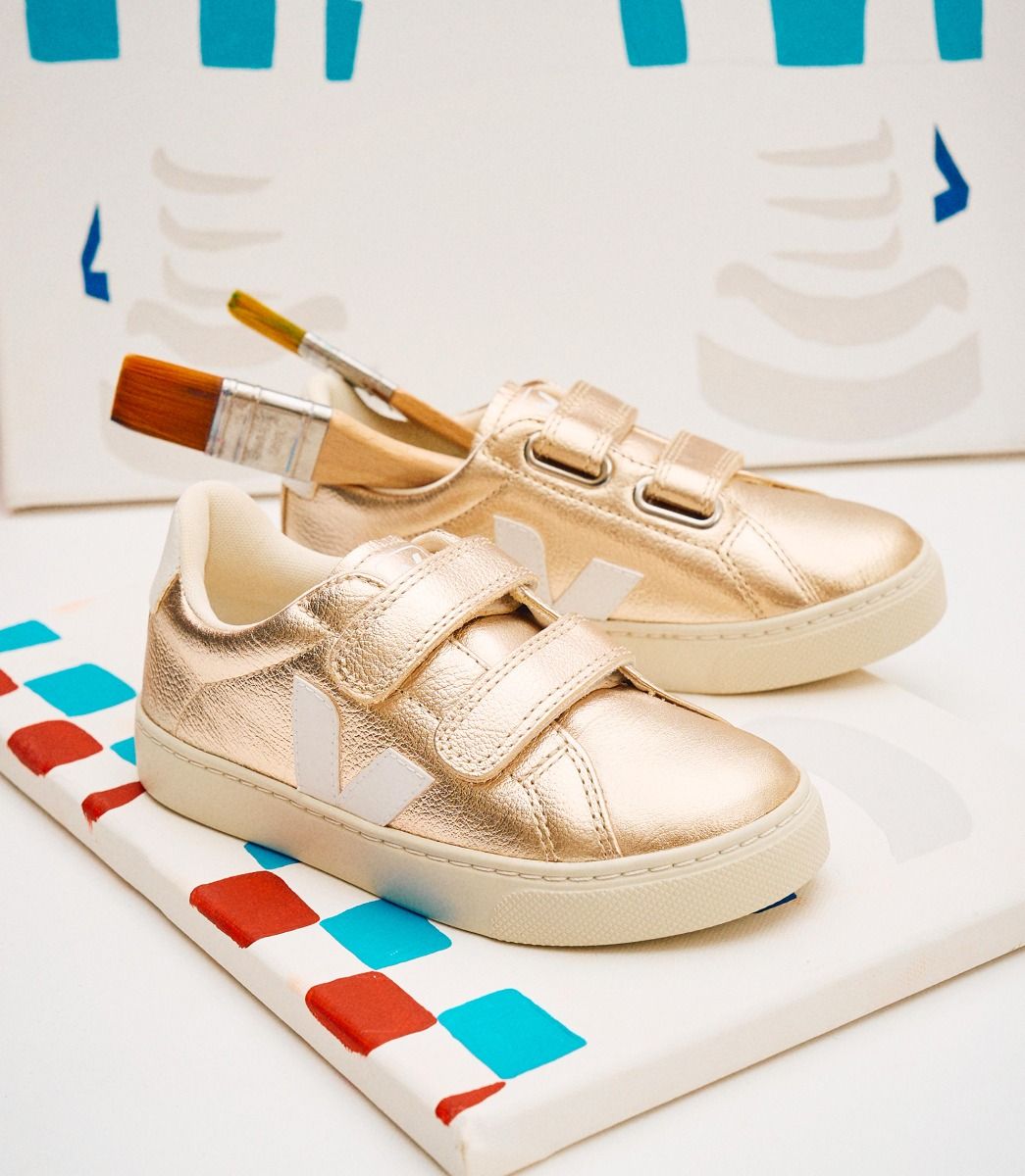 Tênis Vert Infantil Esplar Chromefree Platine White
