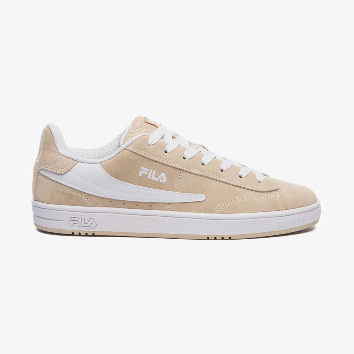 Tênis Fila Court 90 Feminino Bege Branco
