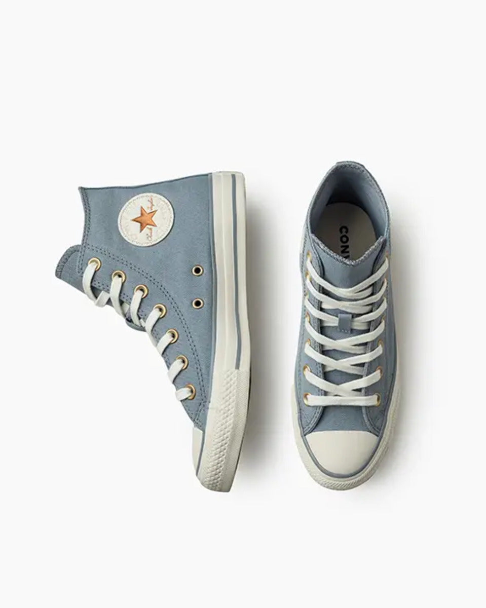 Tênis Converse Chuck Taylor Summer Metals Mid Azul