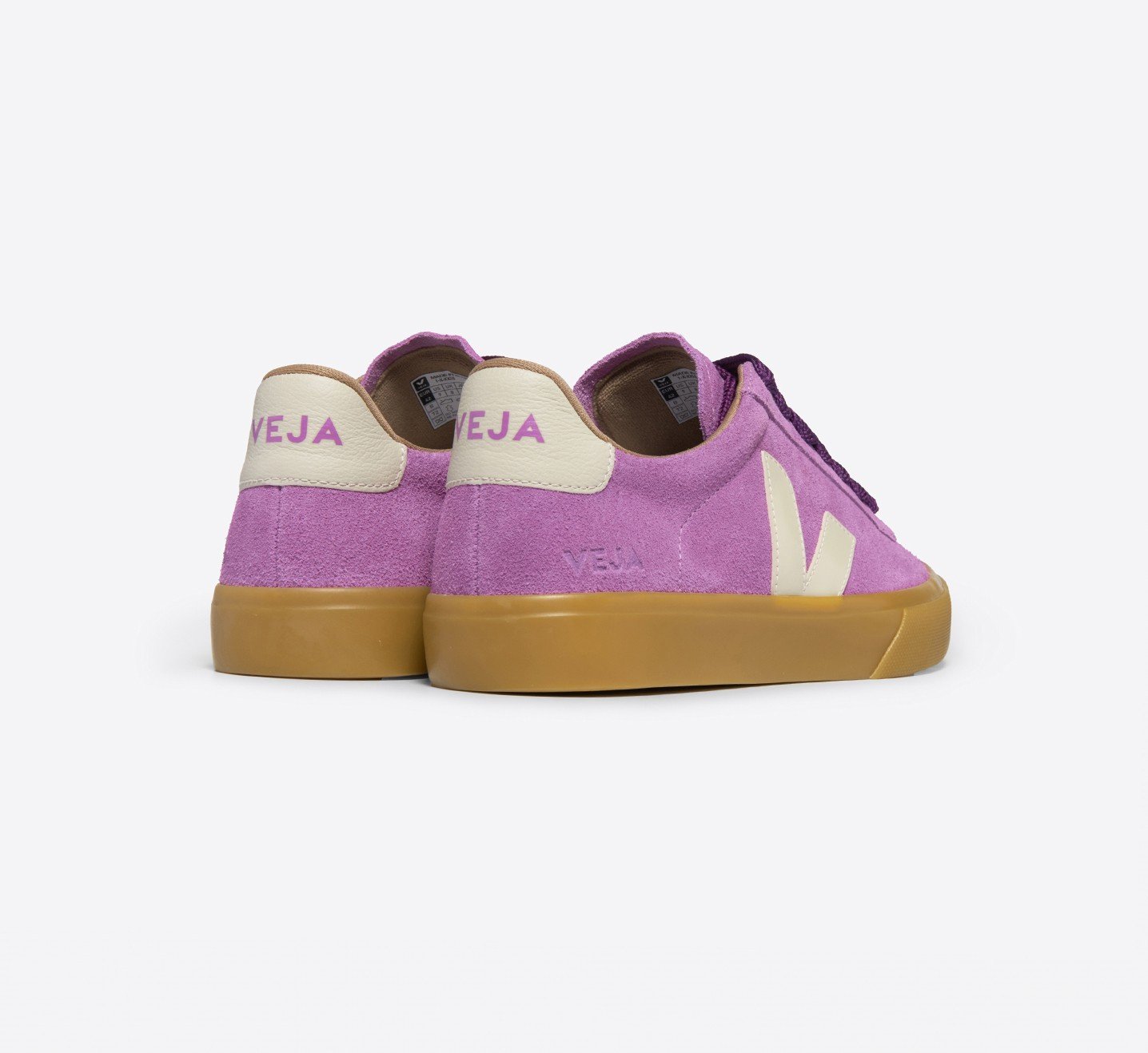 Tênis Veja Campo Bold Suede Mulberry Pierre