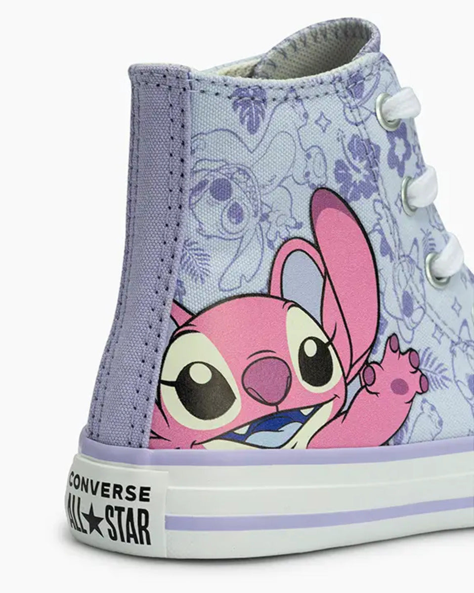 Tênis Converse Chuck Taylor All Star Stitch Lilás Infantil