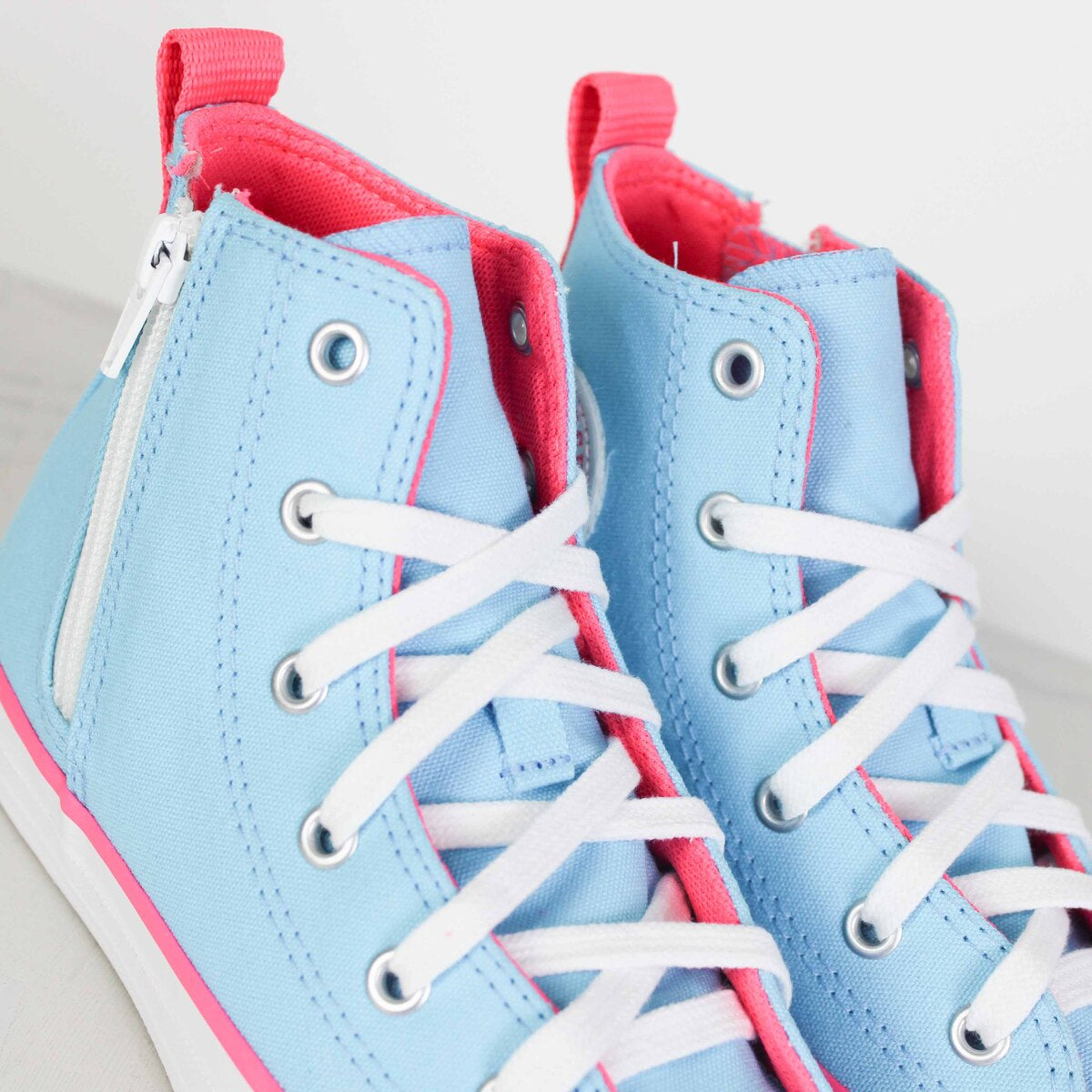 Tênis Converse Chuck Taylor All Star Side Zip Azul Claro