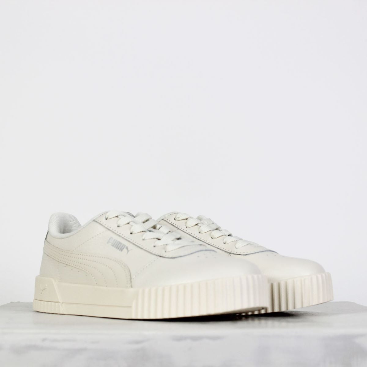 Tênis Puma Carina L Alpine Snow Bege
