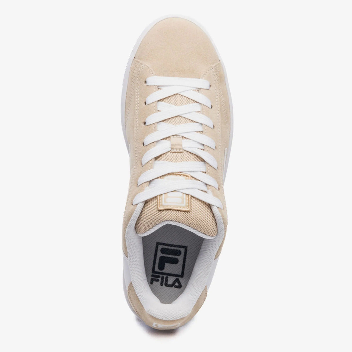 Tênis Fila Court 90 Feminino Bege Branco