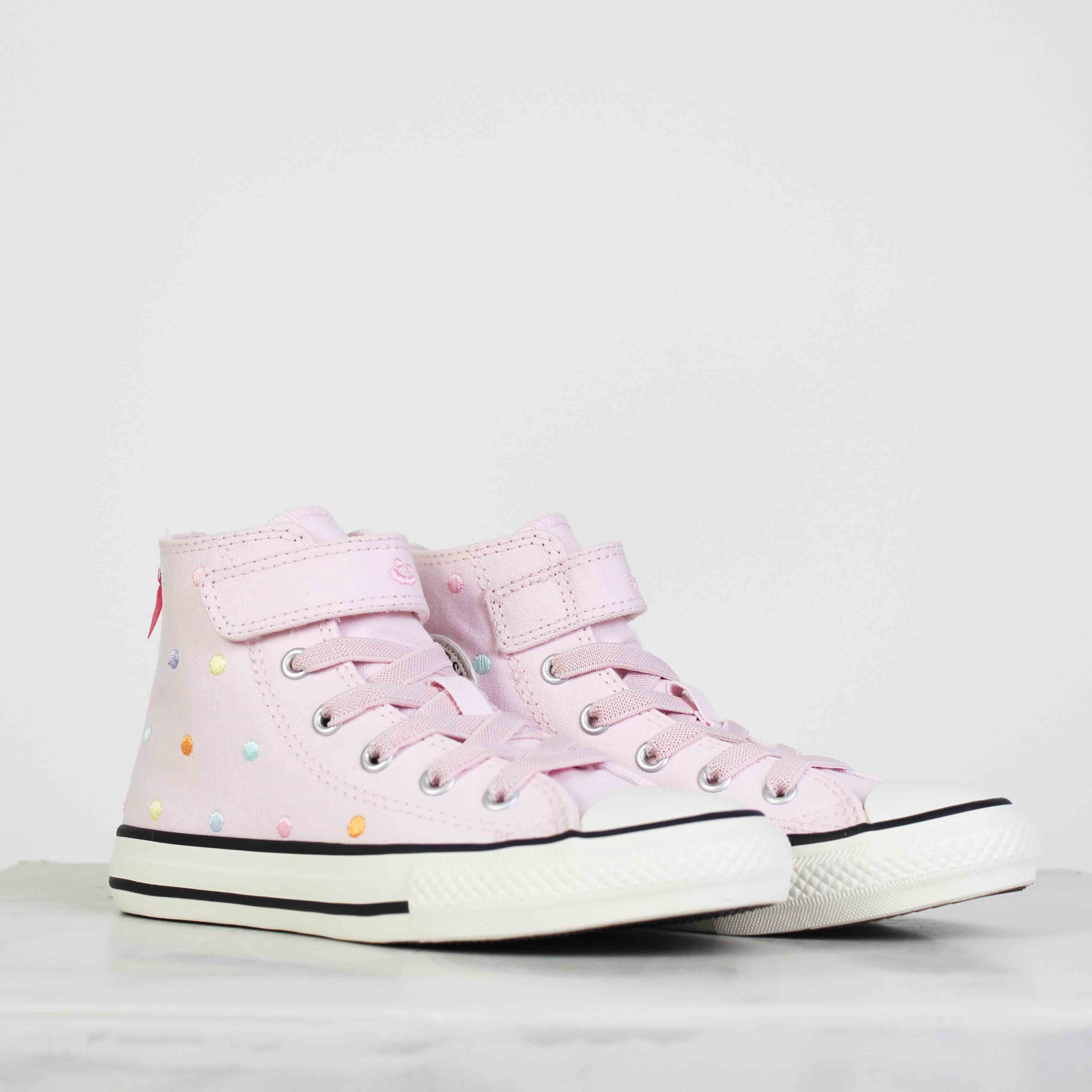 Tênis Converse Chuck Taylor All Star 1v Polka Dots Rosa
