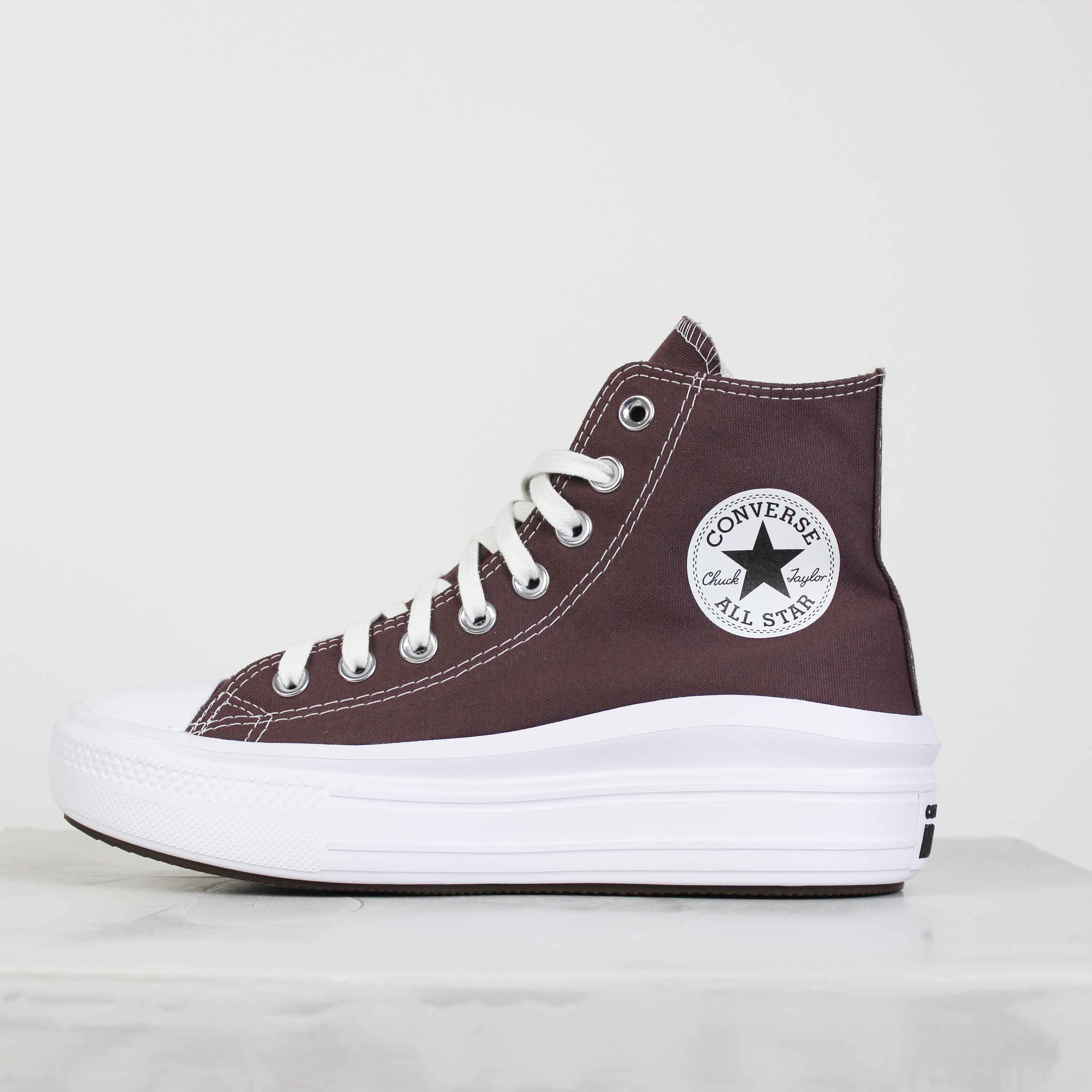 Tênis Converse Chuck Taylor All Star Mid Move Marrom