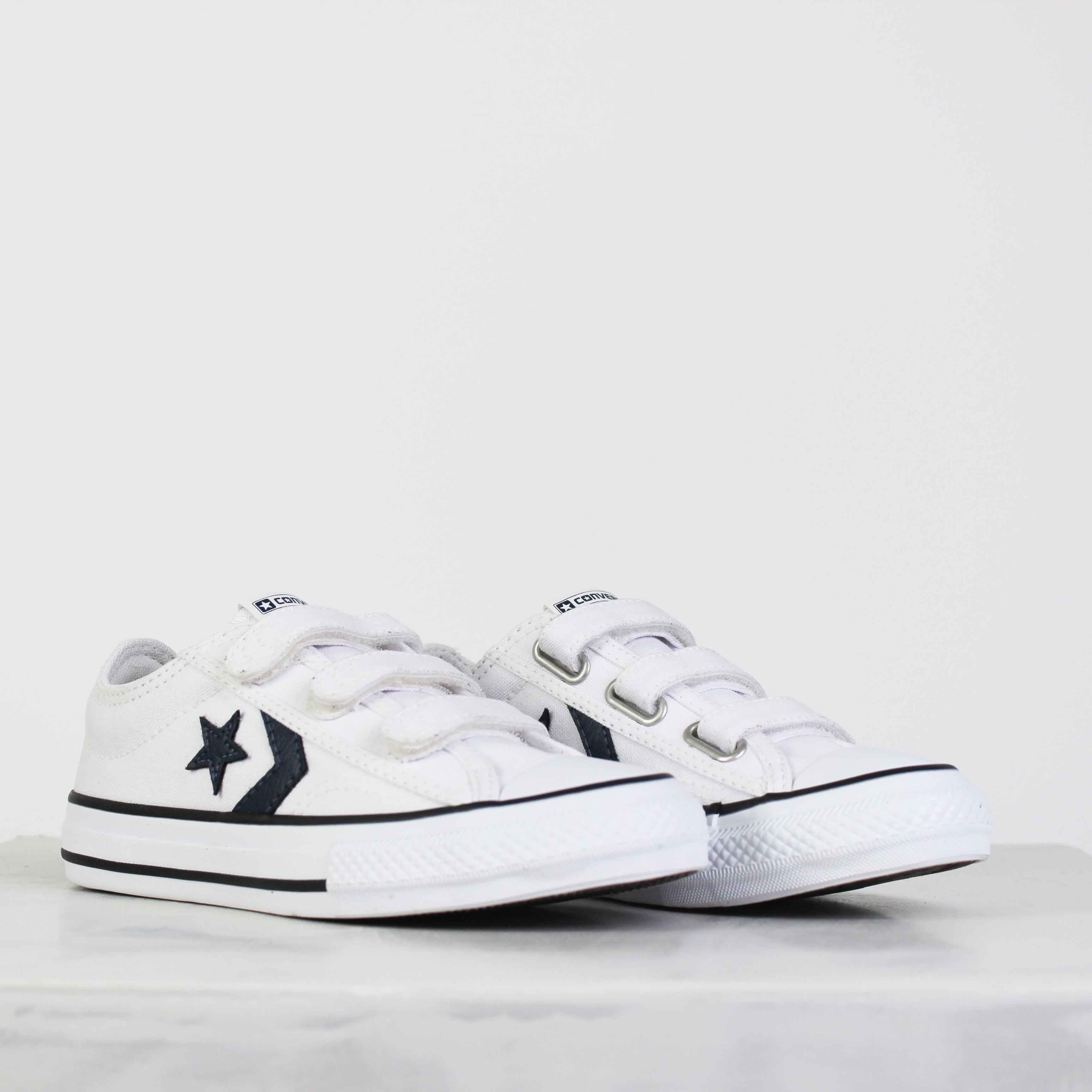Tênis Converse Star Player 76 3v Branco Marinho