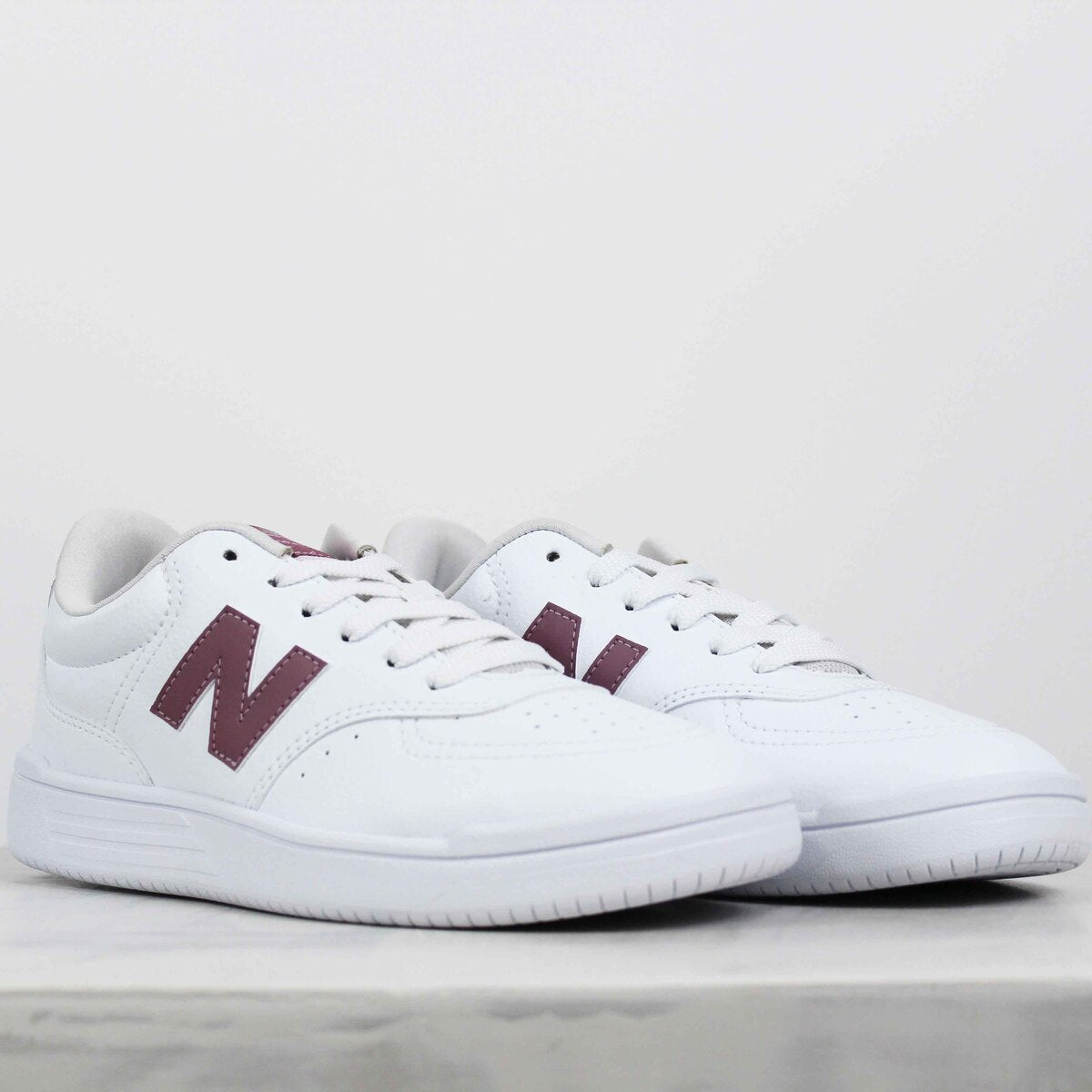 Tênis New Balance BB80 Branco Rosa Antigo
