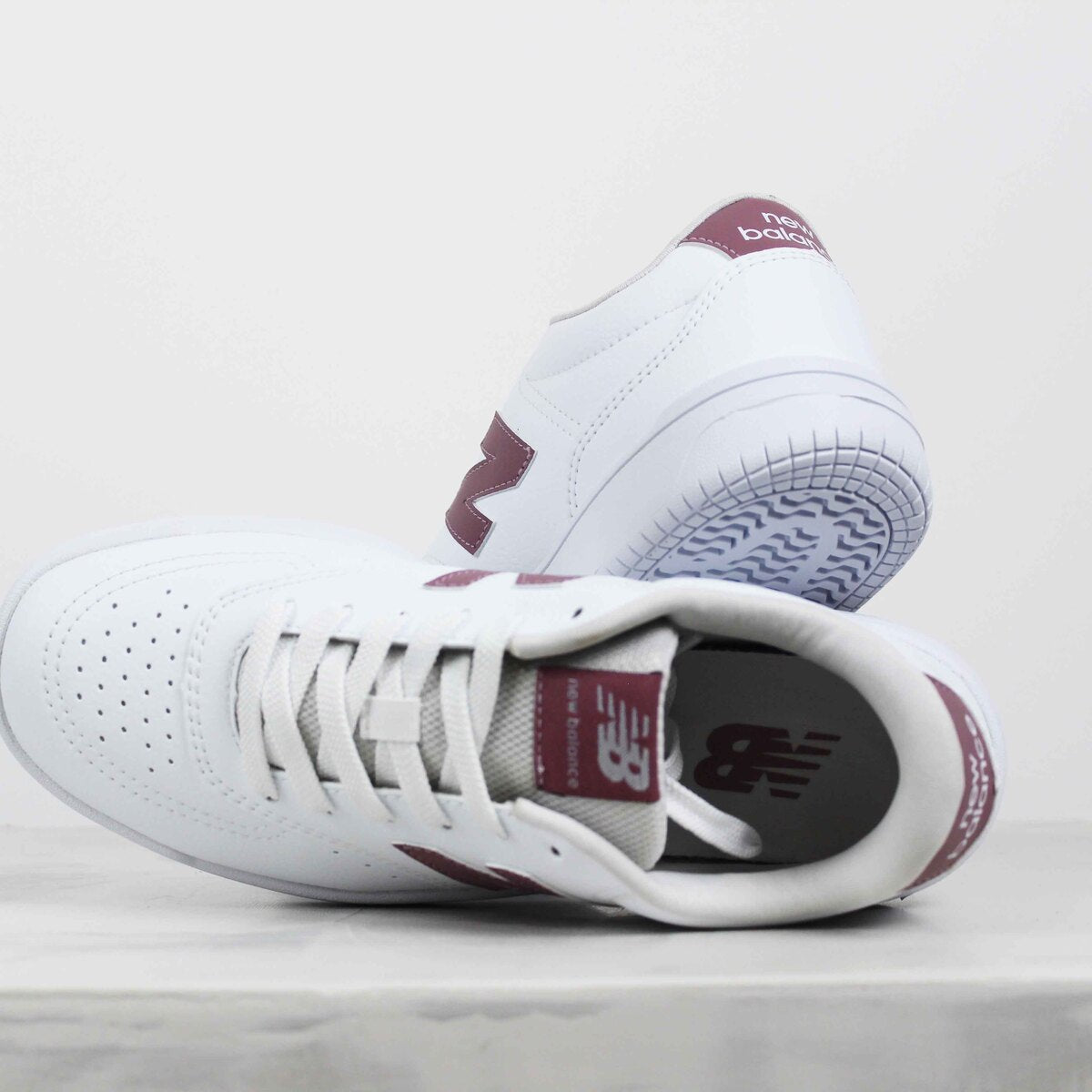 Tênis New Balance BB80 Branco Rosa Antigo