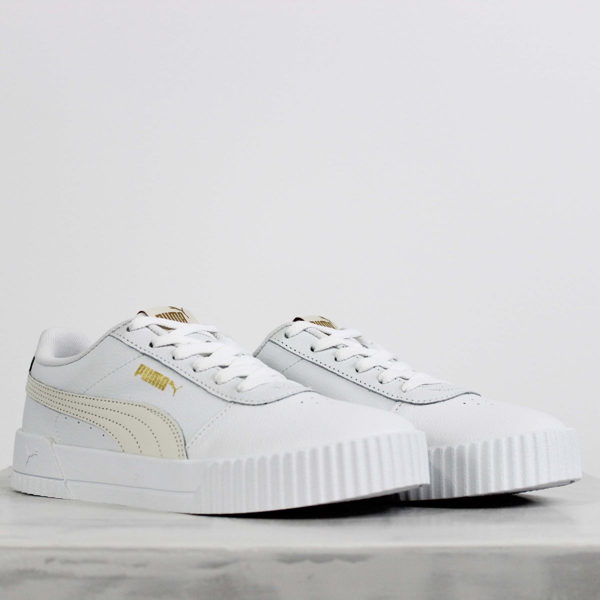 Tênis Puma Carina L BDP White Sugared Almond