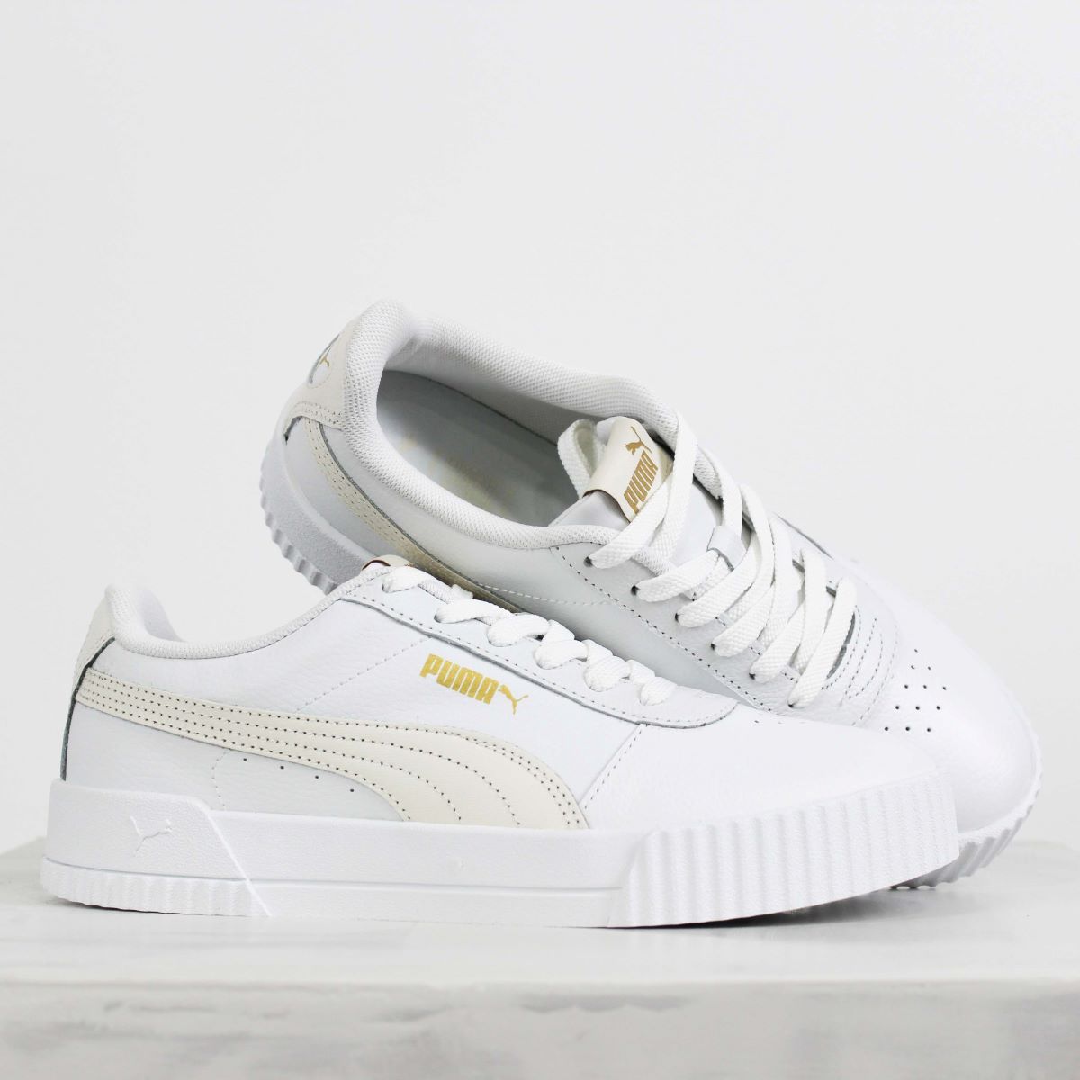 Tênis Puma Carina L BDP White Sugared Almond