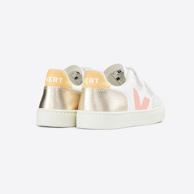 Tênis Vert Infantil V-12 Chromefree White Multico Platine