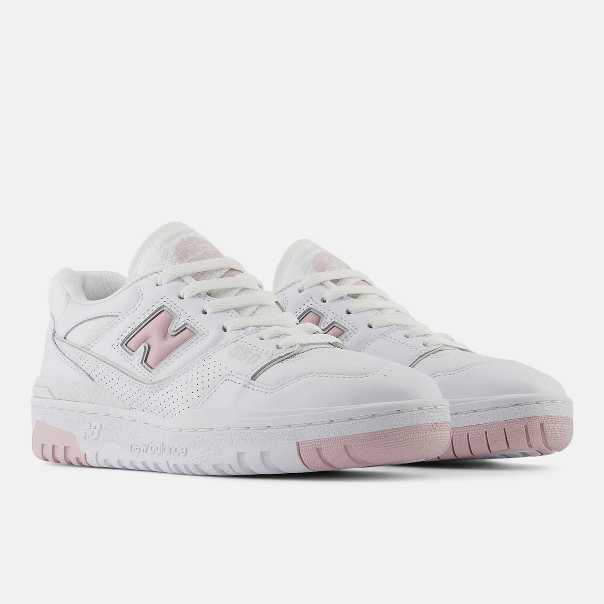 Tênis New Balance 550 Branco Rosa Claro