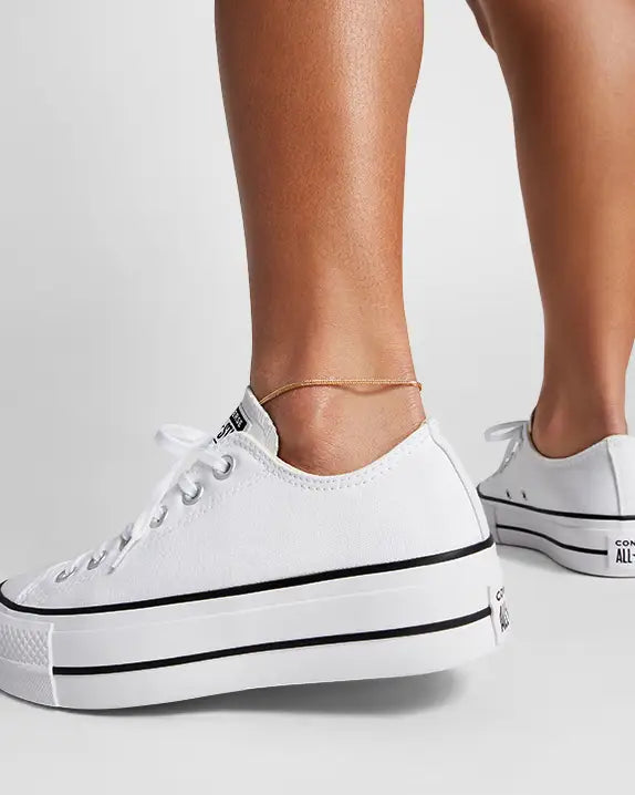Tênis Converse Chuck Taylor All Star Platform Lift Ox Branco
