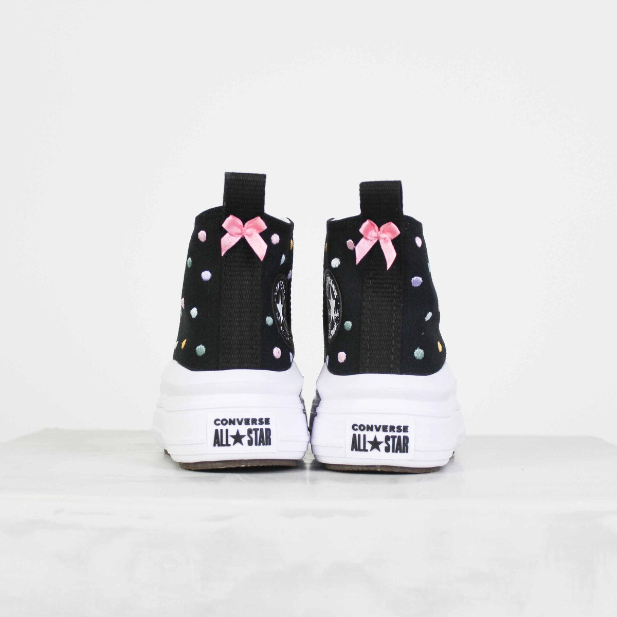 Tênis Converse Chuck Taylor All Star Move Polka Dots Preto