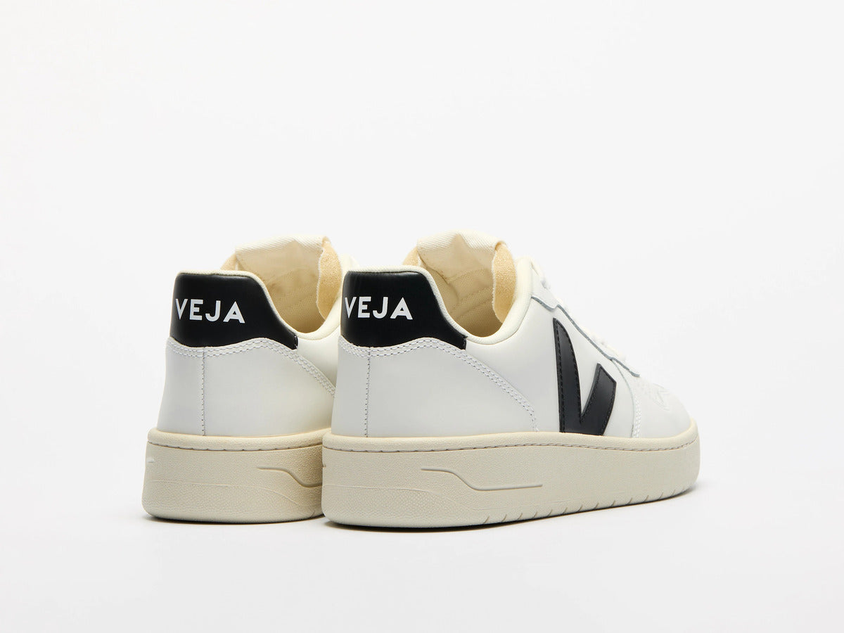 Tênis Veja V-10 Prime Leather White Black