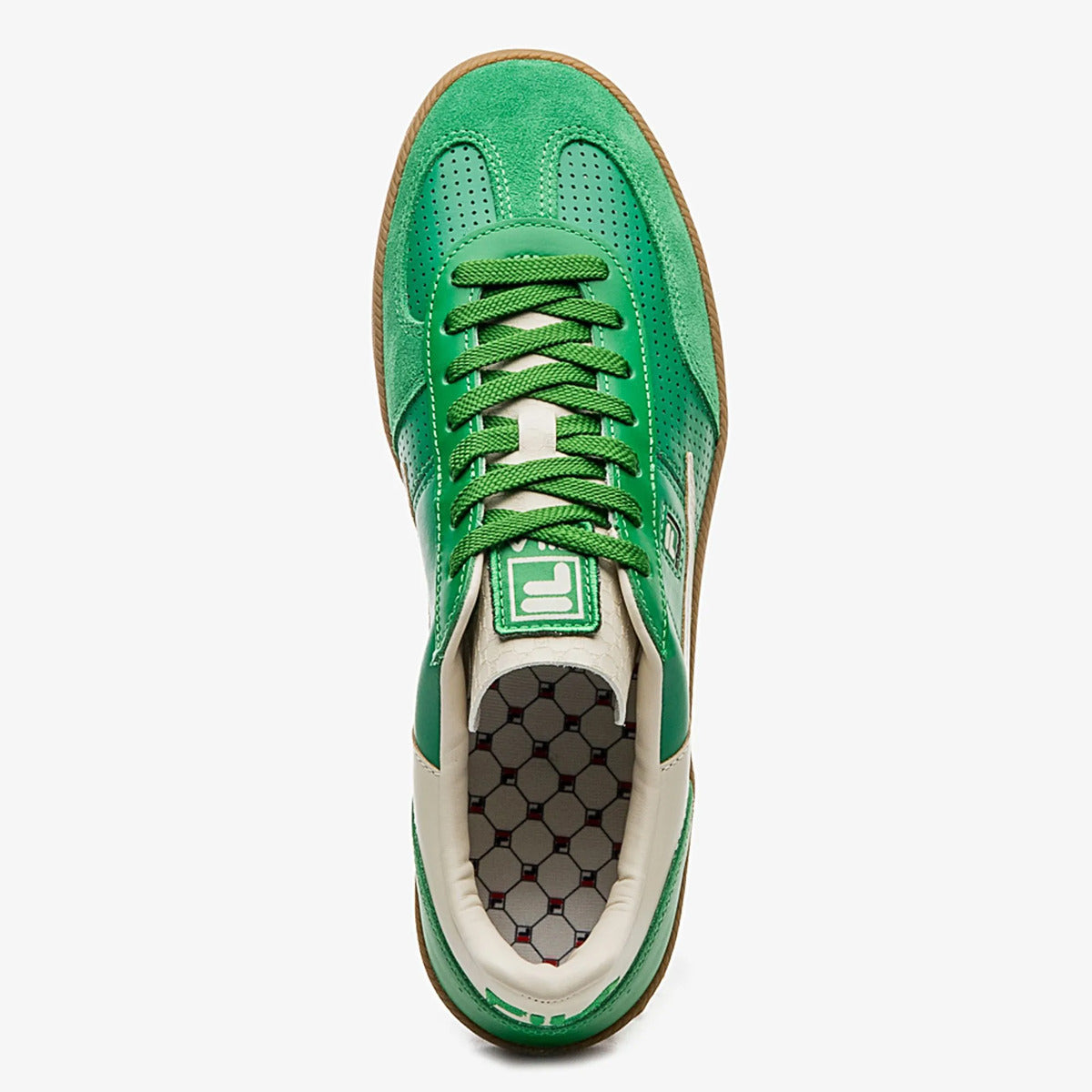 Tênis Fila Fx Court 70 Vintage Feminino Verde Bege