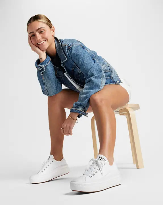 TENIS CHUCK TAYLOR ALL STAR MOVE BRANCO