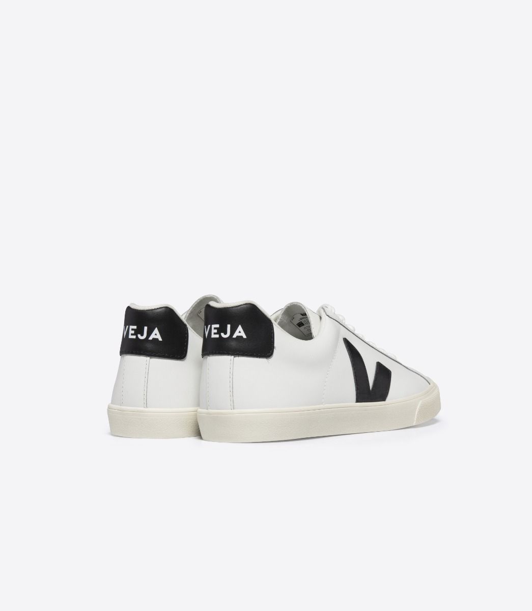 TENIS VEJA ESPLAR LOGO LEATHER XTR WHTE BLACK