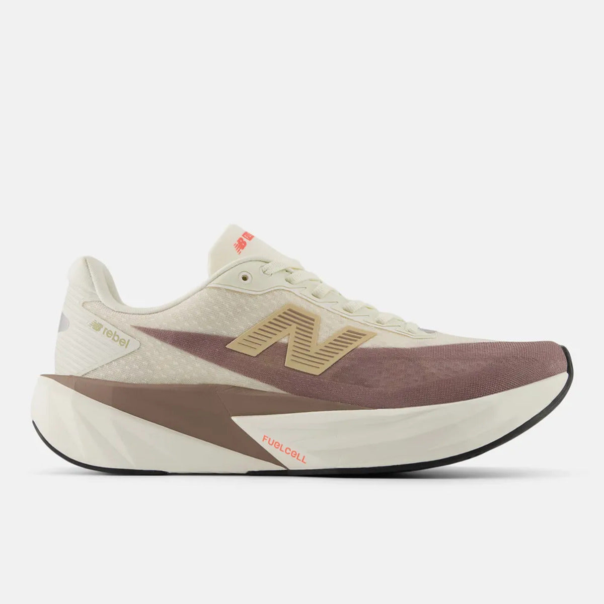 Tênis New Balance Fuelcell Rebel V5 Branco Off