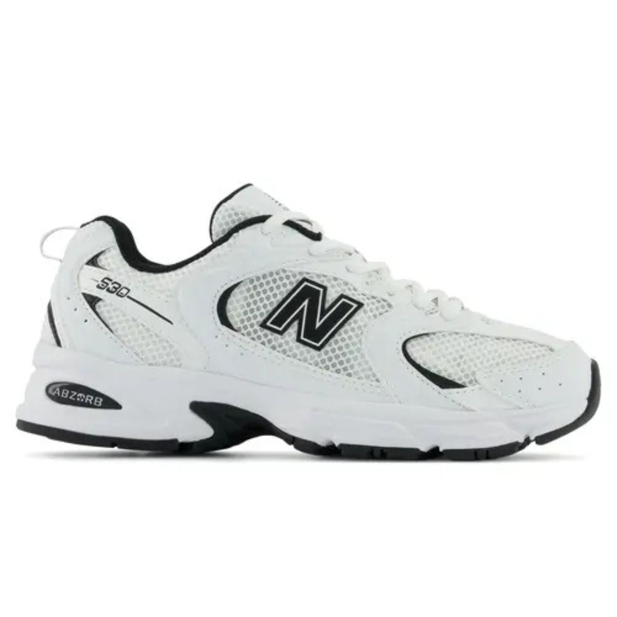 Tênis New Balance 530 Branco e Preto