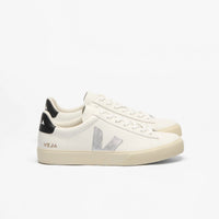 Tênis Veja Campo Leather White Silver Black