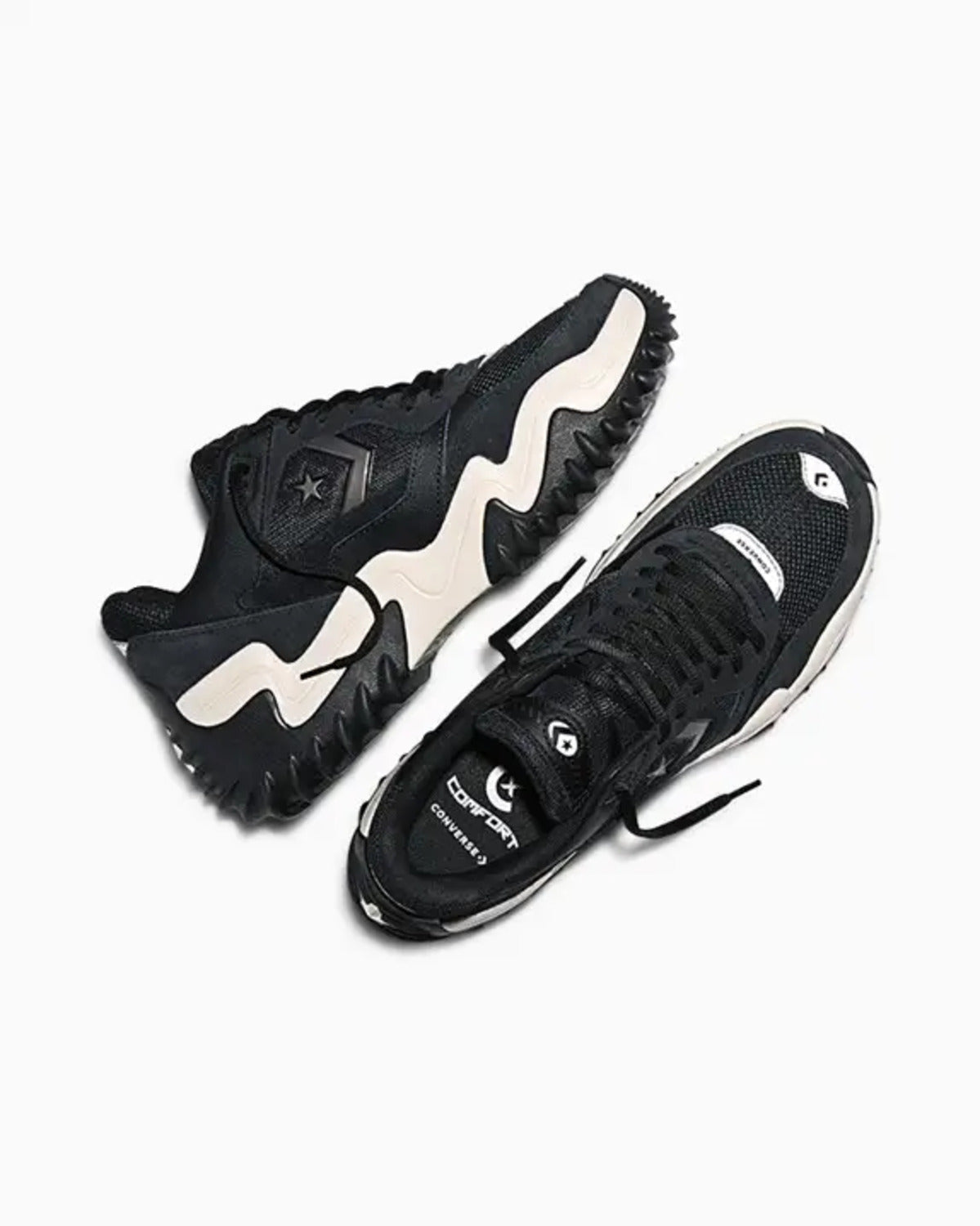 Tênis Converse Wave Motion Trainer Cano Baixo Preto