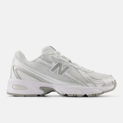 Tenis Nb 740 Branco Prata