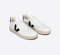 Tênis Veja V-10 Leather Extra White Black