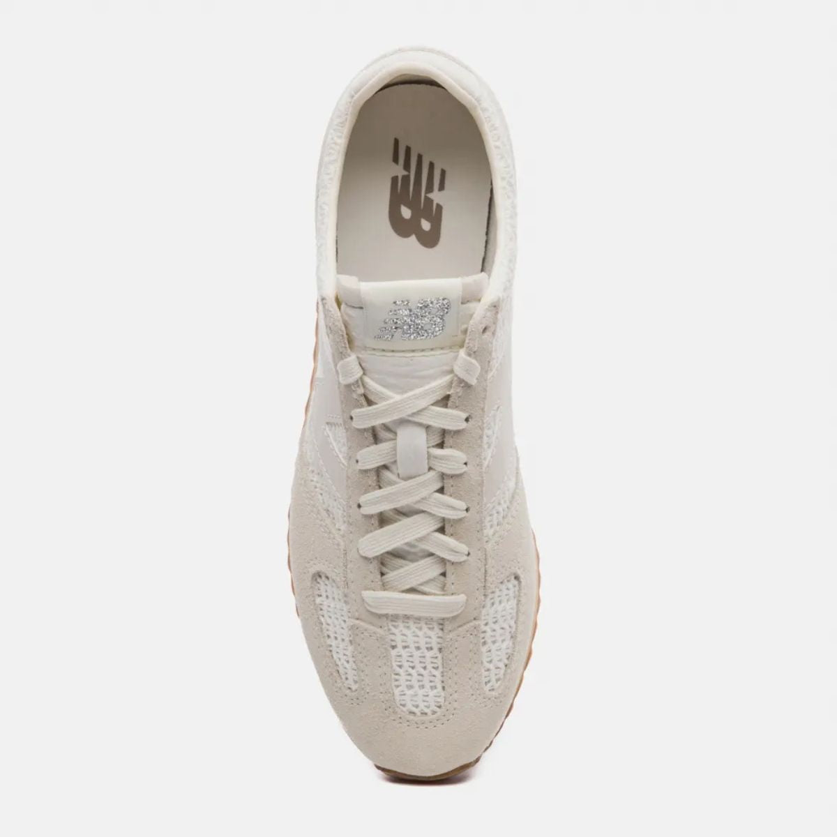 Tenis Nb 471  Branco Off Bege Claro