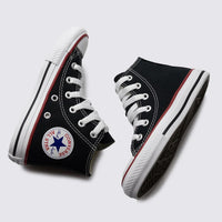 Tênis Converse Chuck Taylor All Star Kids Hi Preto Vermelho