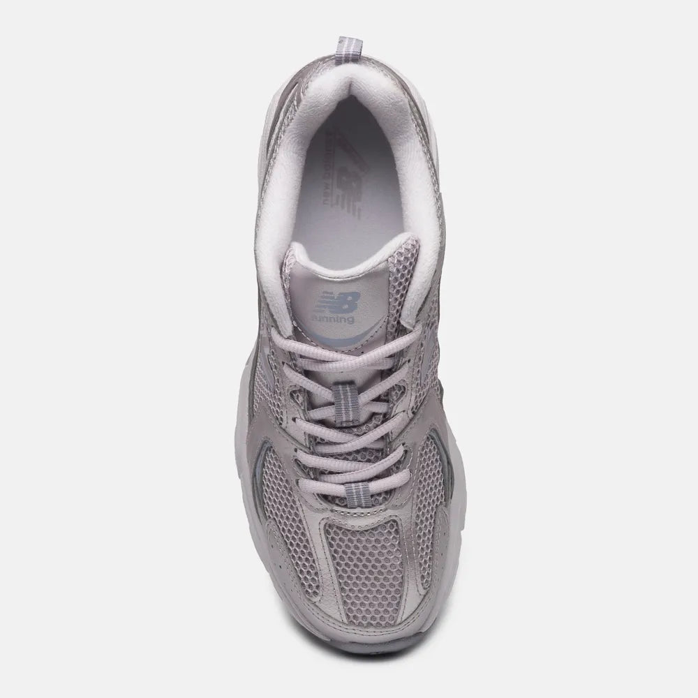 Tenis Nb 530 Unisex Cinza Prata Roxo