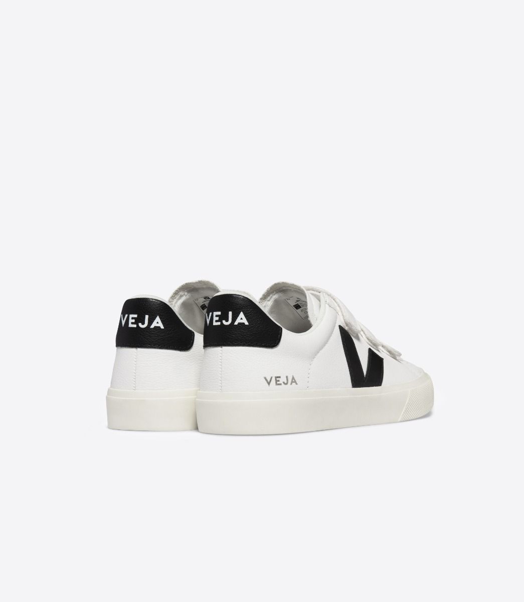 TENIS VEJA RECIFE CHFREE LEATH EX WHITE BLACK