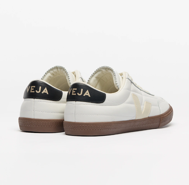 Tênis Veja Panenka Leather White Black Bark