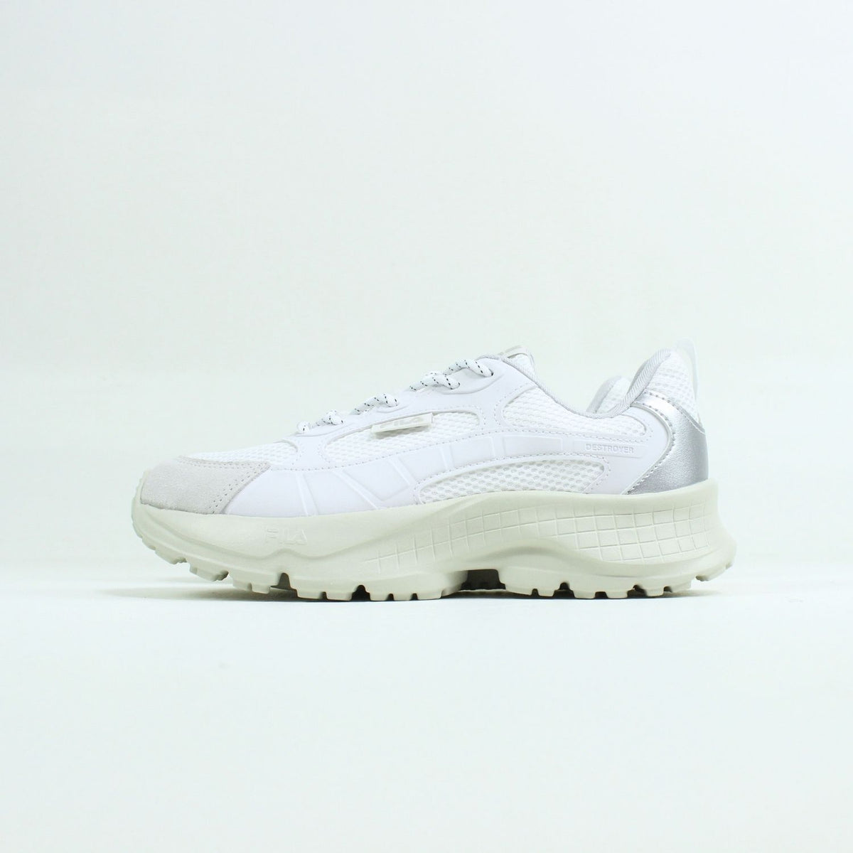 Tenis Fila Destroyer Feminino Branco Cinza