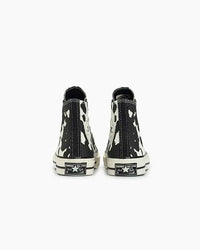 Chuck 70 Cow Print Cano Alto Preto
