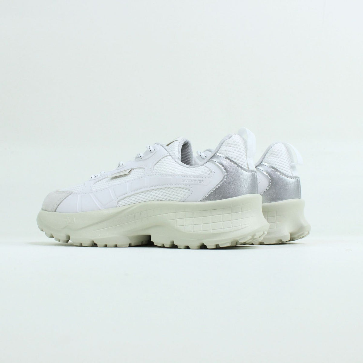 Tenis Fila Destroyer Feminino Branco Cinza