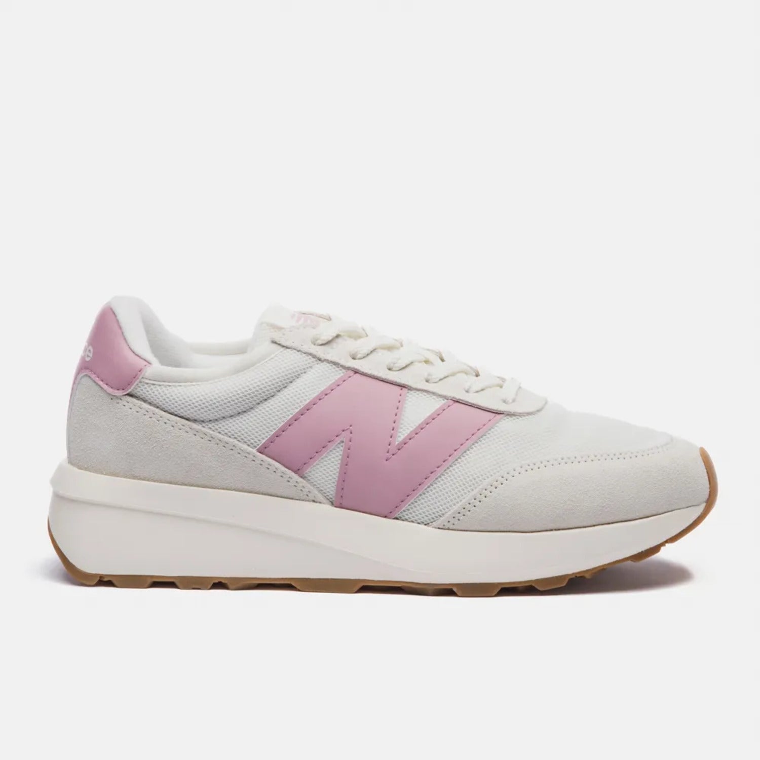 Tênis New Balance 370v1 Branco Rosa