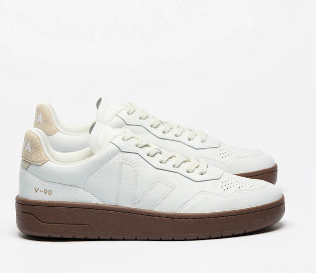 Tênis Veja V 90 ZZ O T  White Pierre Almond