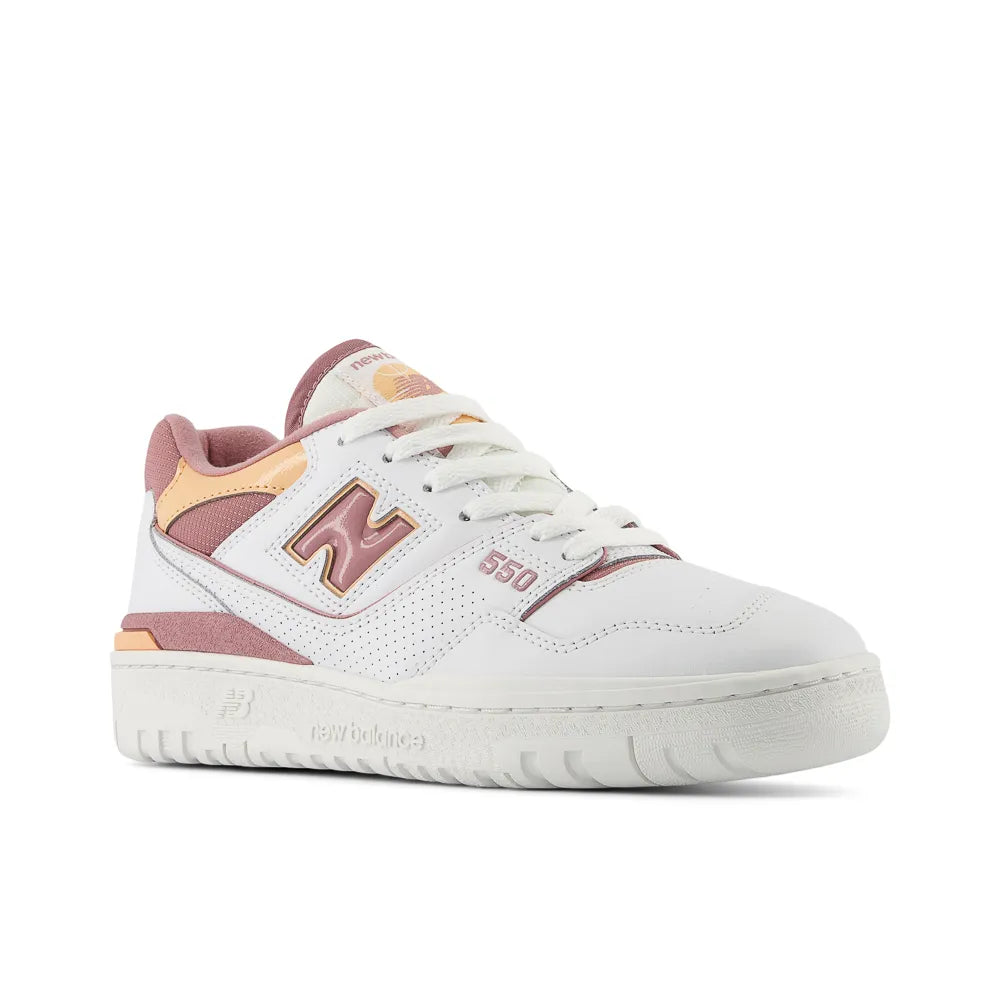 Tênis New Balance 550 White Rosewood