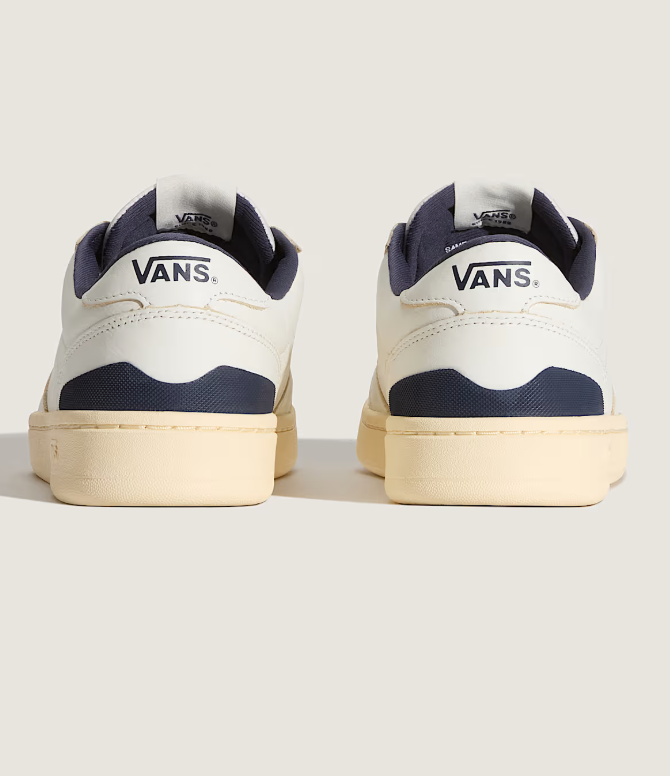 Tenis Vans Court Low White Navy