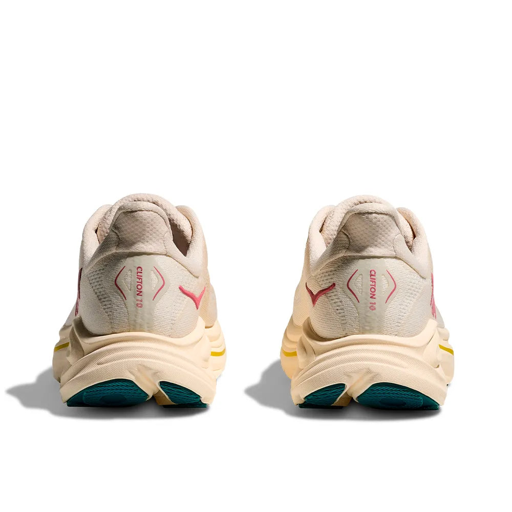 Tênis Hoka Clifton 10 Branco Rosa