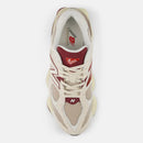 Tênis New Balance 9060 Bege Bordô