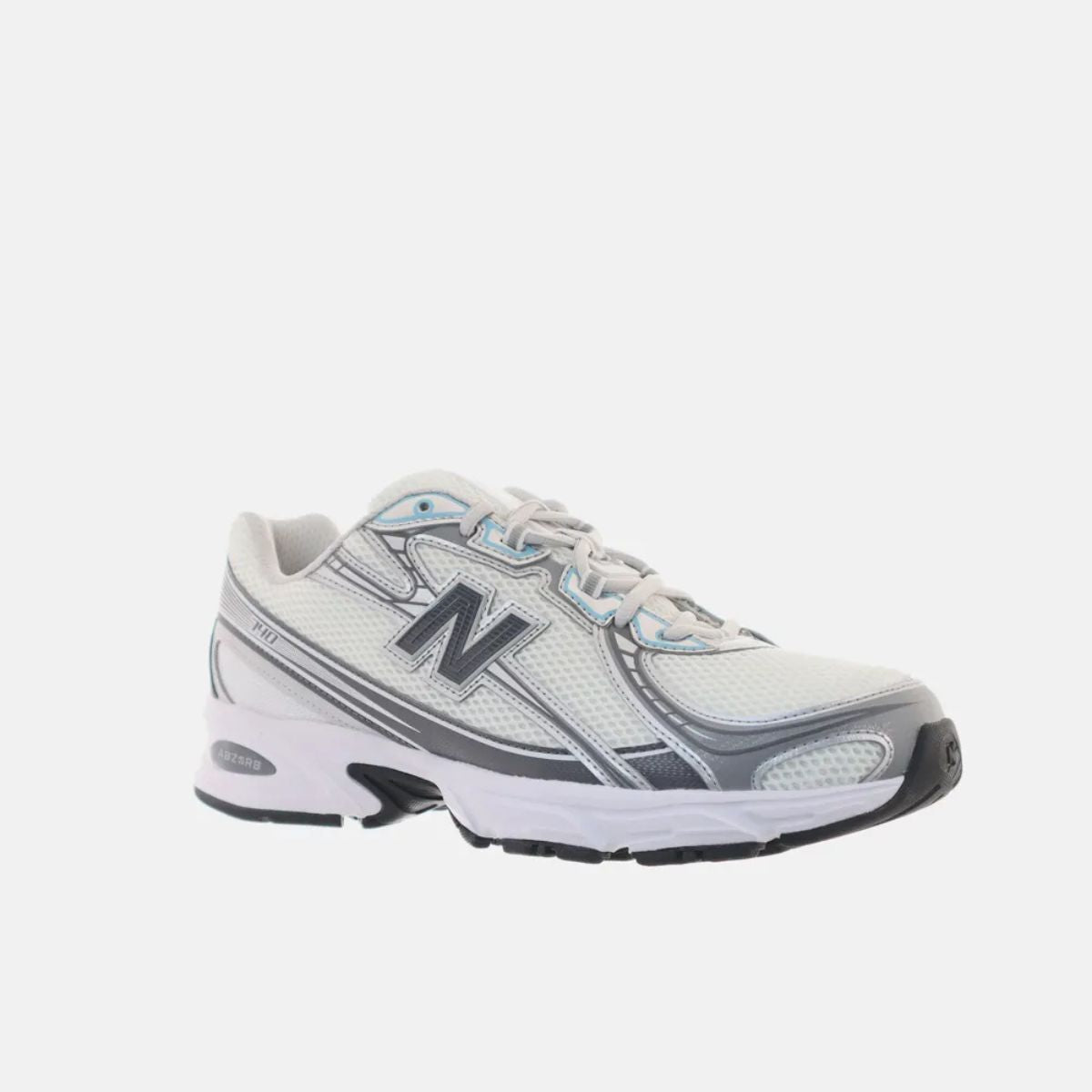 Tênis Feminino New Balance 740 Branco e Cinza Castlerock