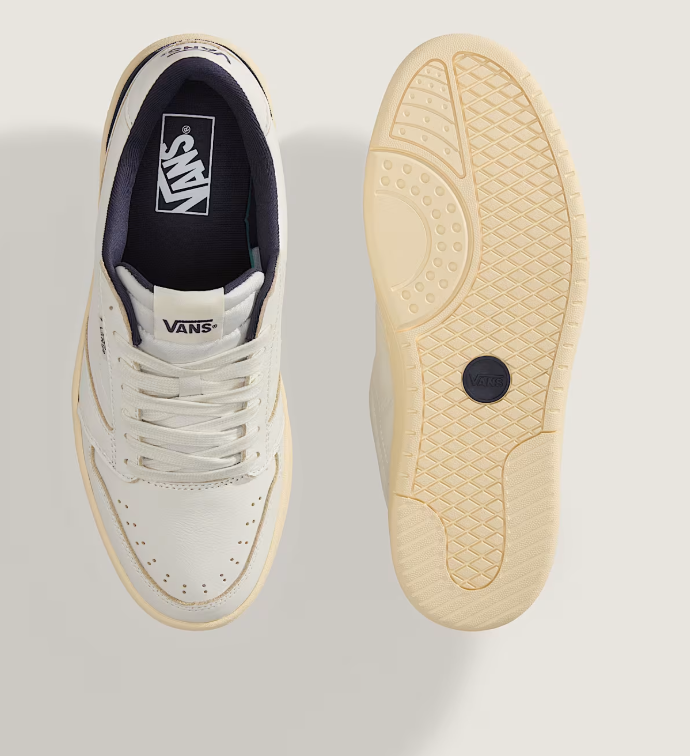 Tenis Vans Court Low White Navy