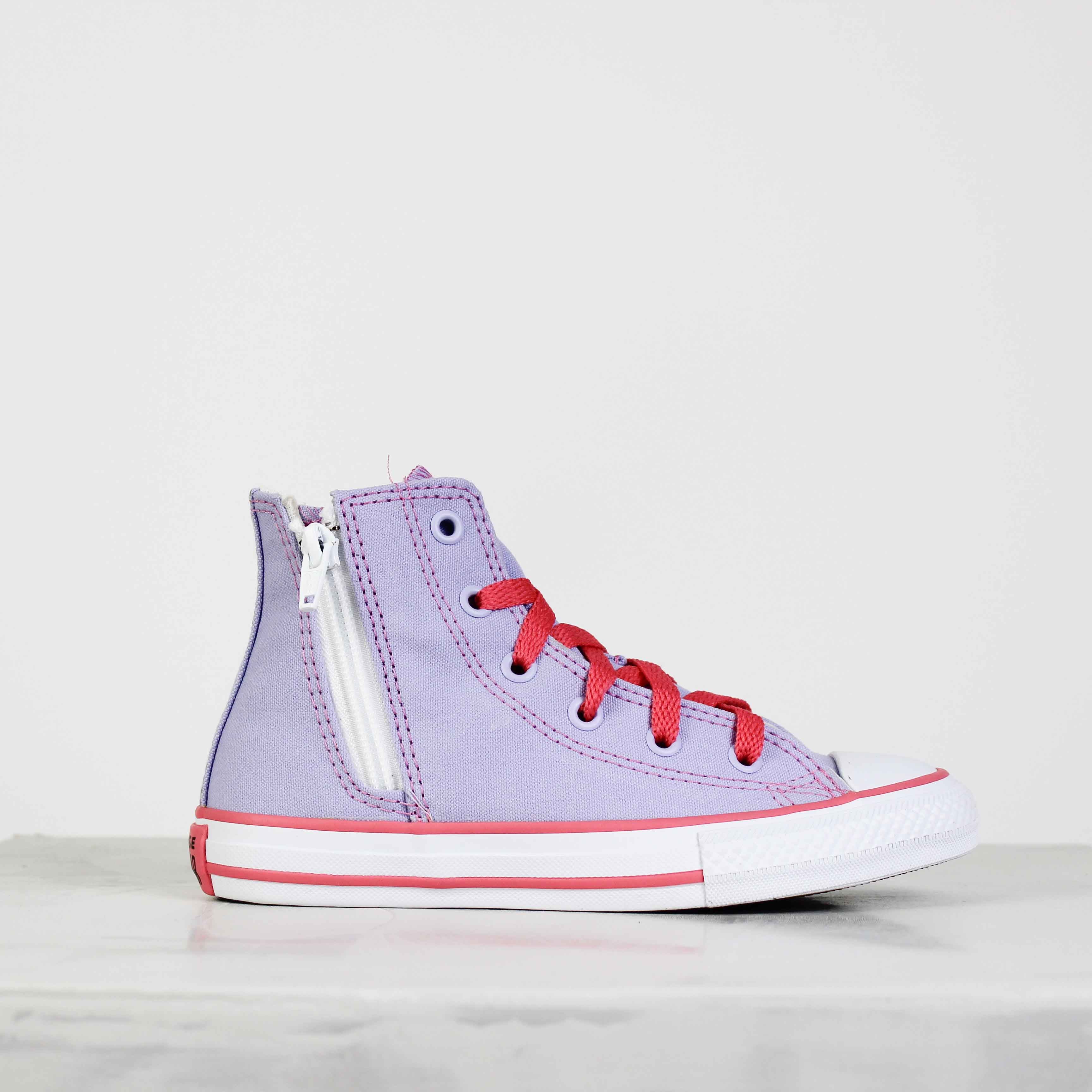 Tênis Converse Chuck Taylor All Star Side Zip Lilás